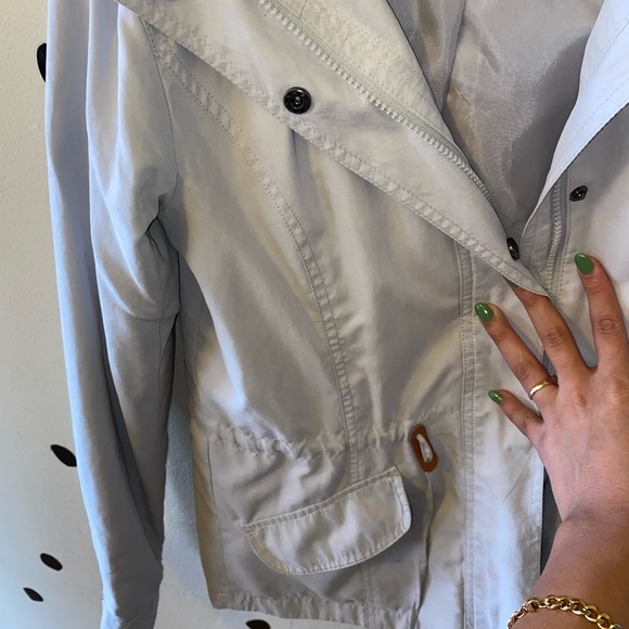 Light Blue Raincoat - Picture 3 of 4